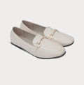 Women's Classic Slip-On Loafers – Ivory
