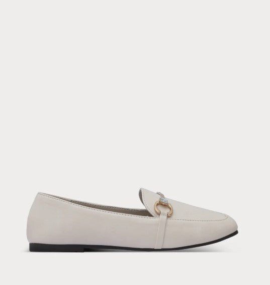Women's Classic Slip-On Loafers – Ivory